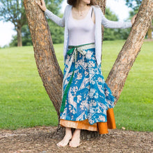 Load image into Gallery viewer, Sari Wrap Skirt