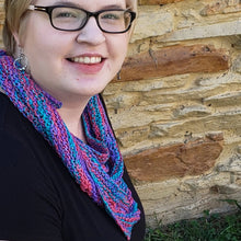 Load image into Gallery viewer, Field of Dreams Shawl Knitting Pattern
