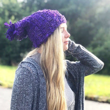 Load image into Gallery viewer, Sari Silk Ribbon Beanie Crochet Pattern