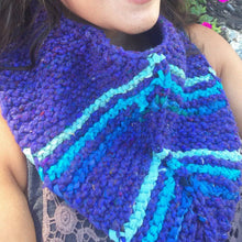 Load image into Gallery viewer, Darn Good Handkerchief Cowl Knit Kit