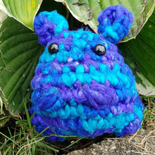 Load image into Gallery viewer, Recycled Silk Baby Hippo Crochet Pattern
