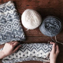 Load image into Gallery viewer, The Bjerge Pillow Knit Pattern