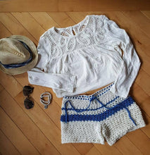 Load image into Gallery viewer, Oasis Shorts Crochet Pattern
