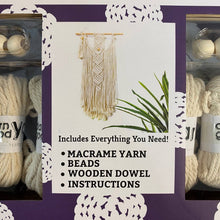Load image into Gallery viewer, DIY Macrame Wall Hanging Kit
