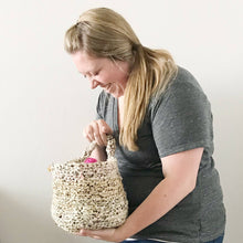 Load image into Gallery viewer, The Hayden Hanging Basket Crochet Pattern
