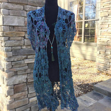 Load image into Gallery viewer, Open Poncho Cover-Up Pattern
