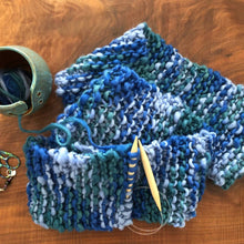Load image into Gallery viewer, Blue Ridge Blanket Scarf Knitting Pattern
