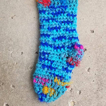 Load image into Gallery viewer, Punky Chunky Holiday Stocking Crochet Pattern
