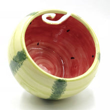 Load image into Gallery viewer, Watermelon Ceramic Yarn Bowl

